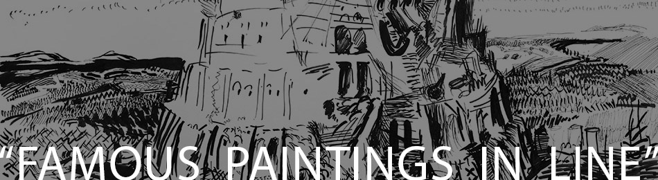 Famous Paintings In Line